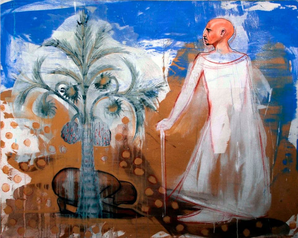 10 Egyptian Papyrus, 2010 — work 9 by Reda Abdelrahman