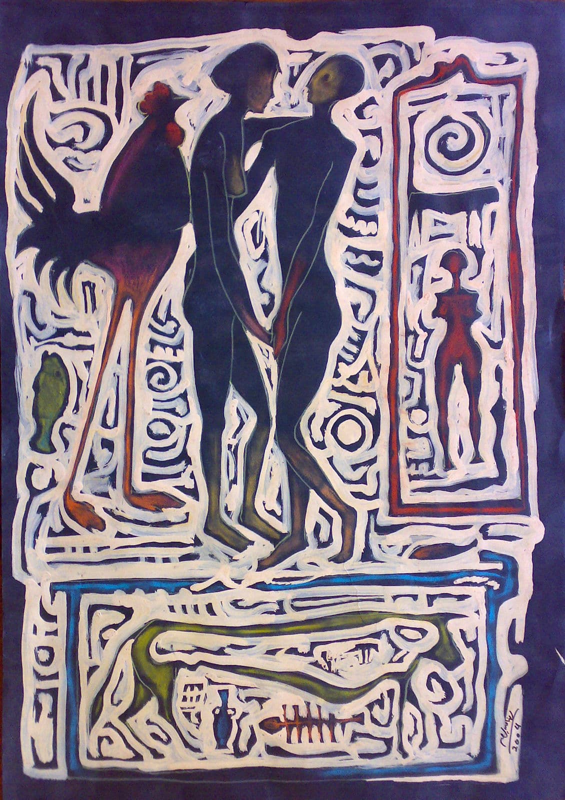 Works 2004, 2004 — work 3 by Reda Abdelrahman