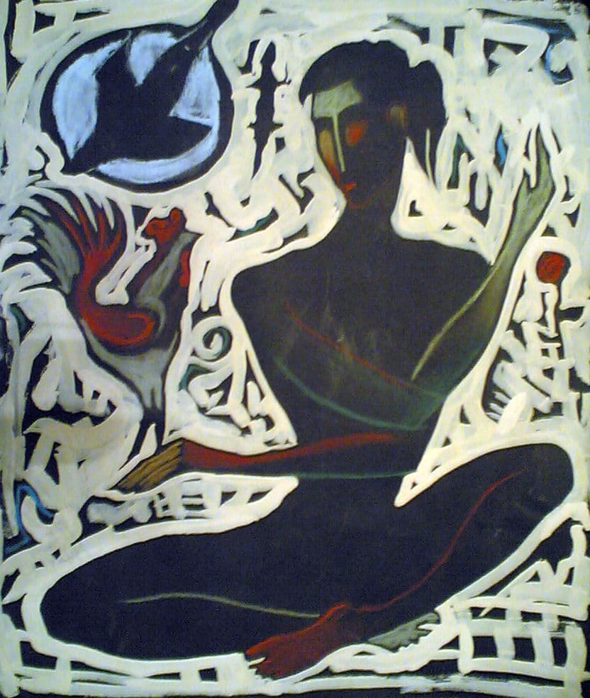 Works 2004, 2004 — work 9 by Reda Abdelrahman