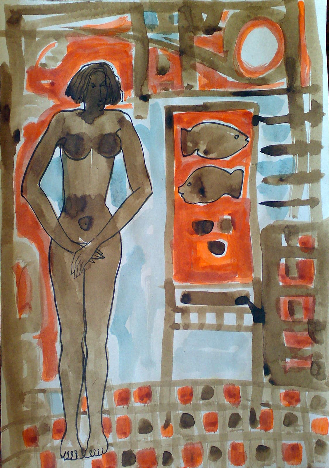Works 2005, 2005 — work 3 by Reda Abdelrahman