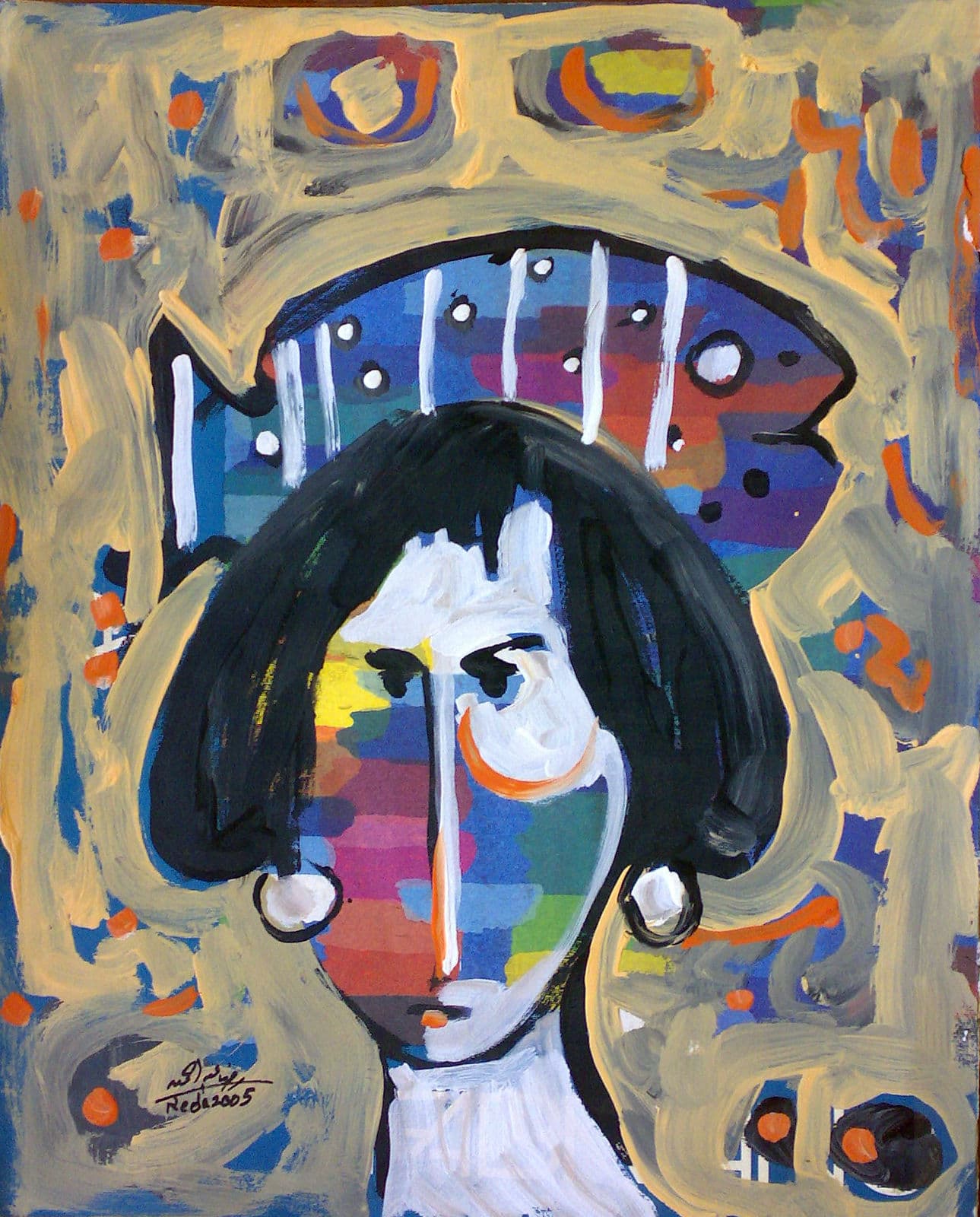 Works 2005, 2005 — work 13 by Reda Abdelrahman
