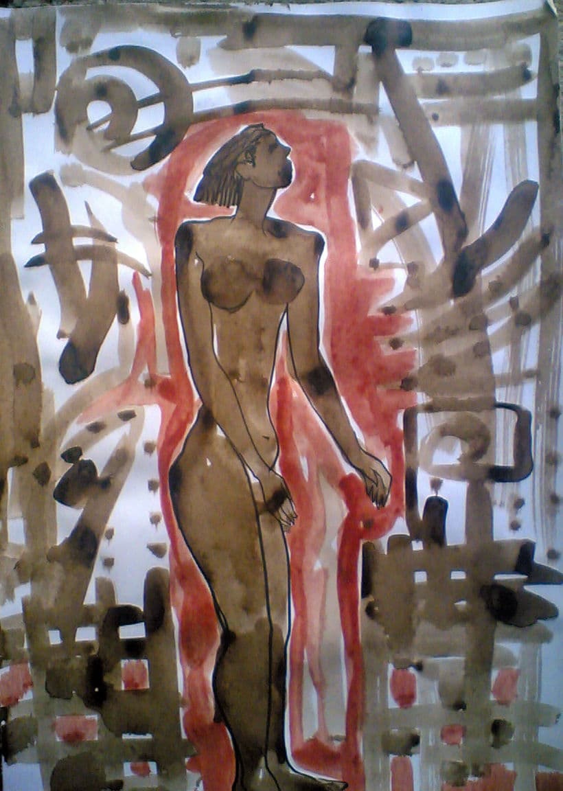Works 2005, 2005 — work 10 by Reda Abdelrahman