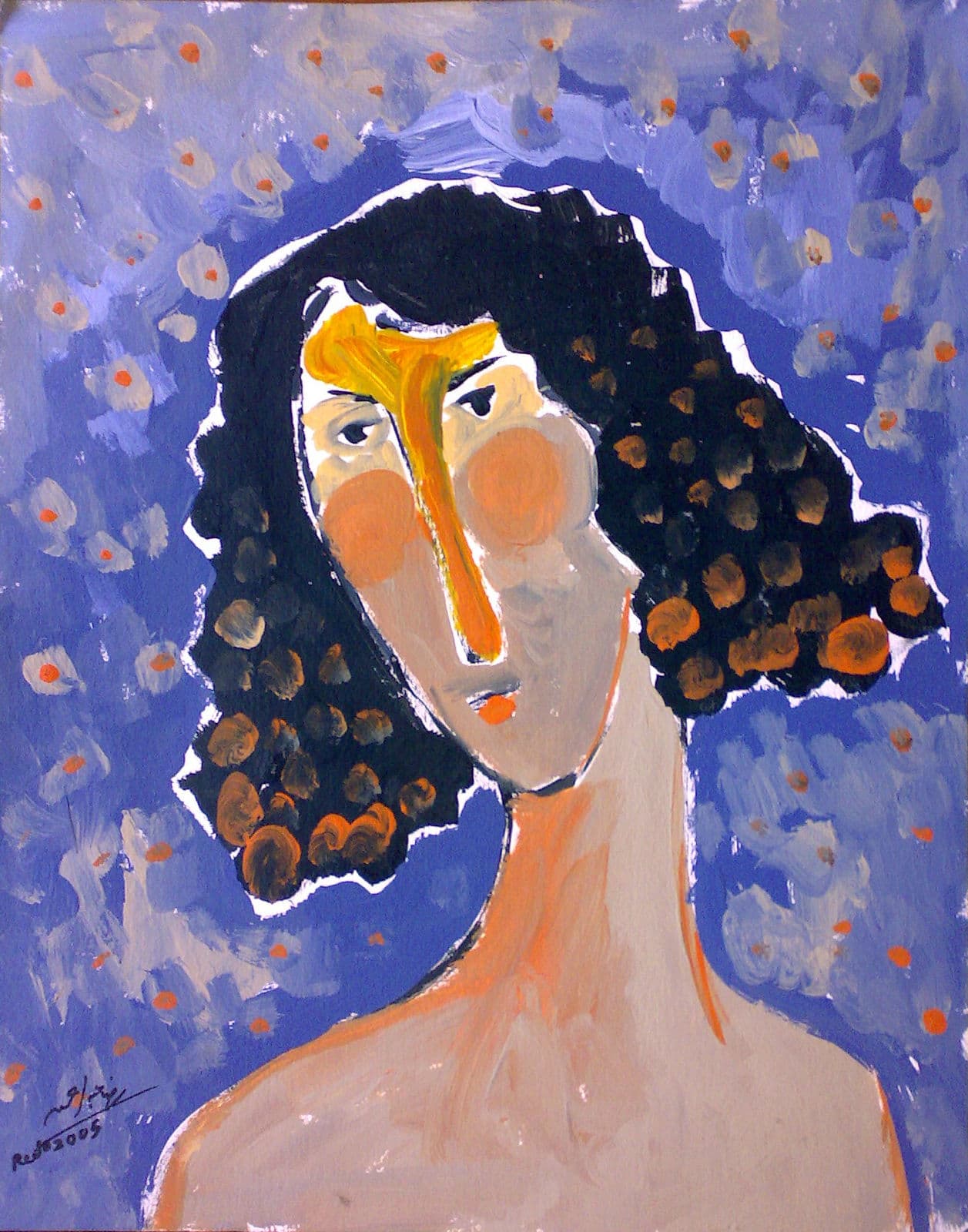 Works 2005, 2005 — work 6 by Reda Abdelrahman