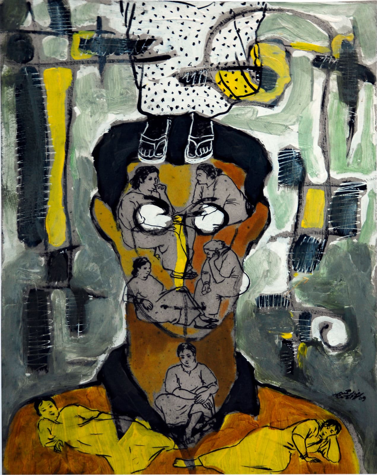 Works 2006, 2006 — work 7 by Reda Abdelrahman