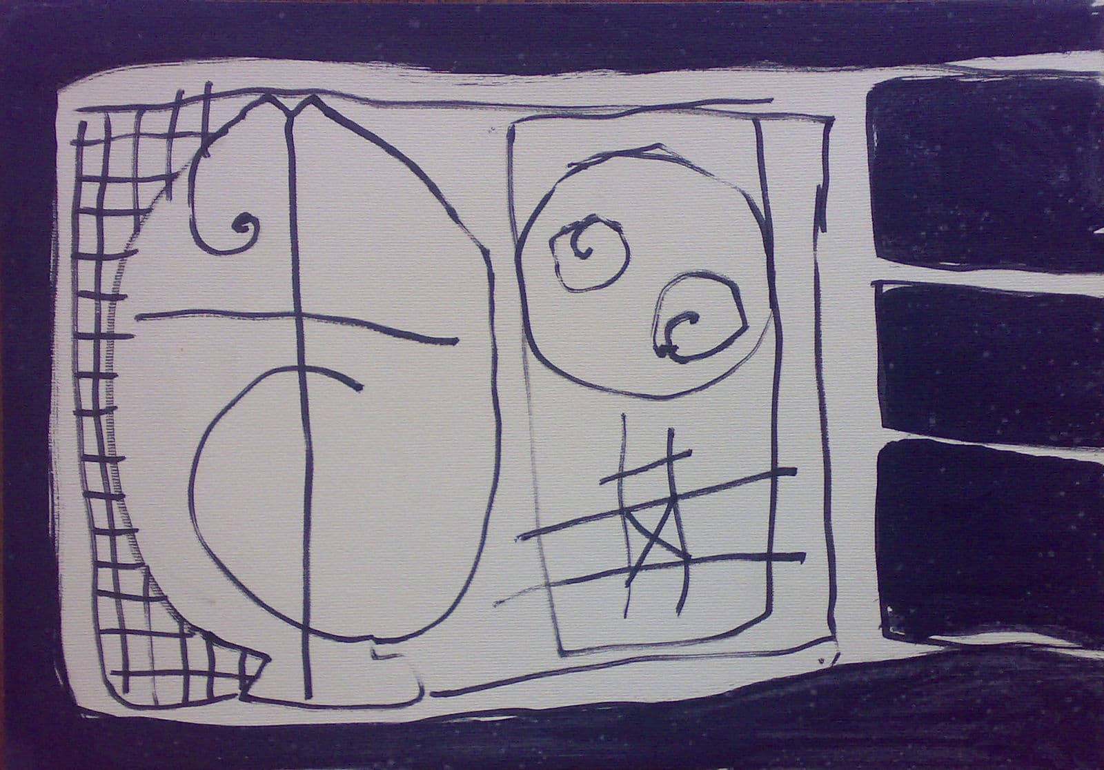 Works 2006, 2006 — work 13 by Reda Abdelrahman