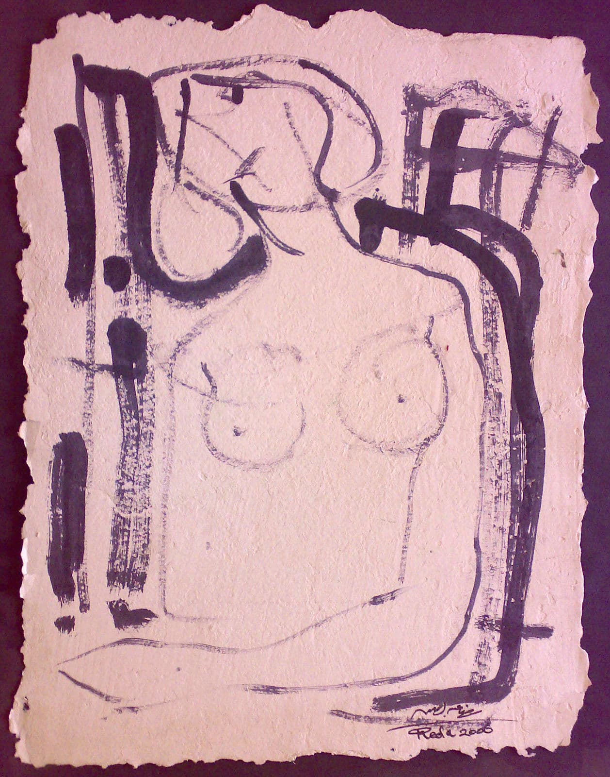 Works 2006, 2006 — work 12 by Reda Abdelrahman