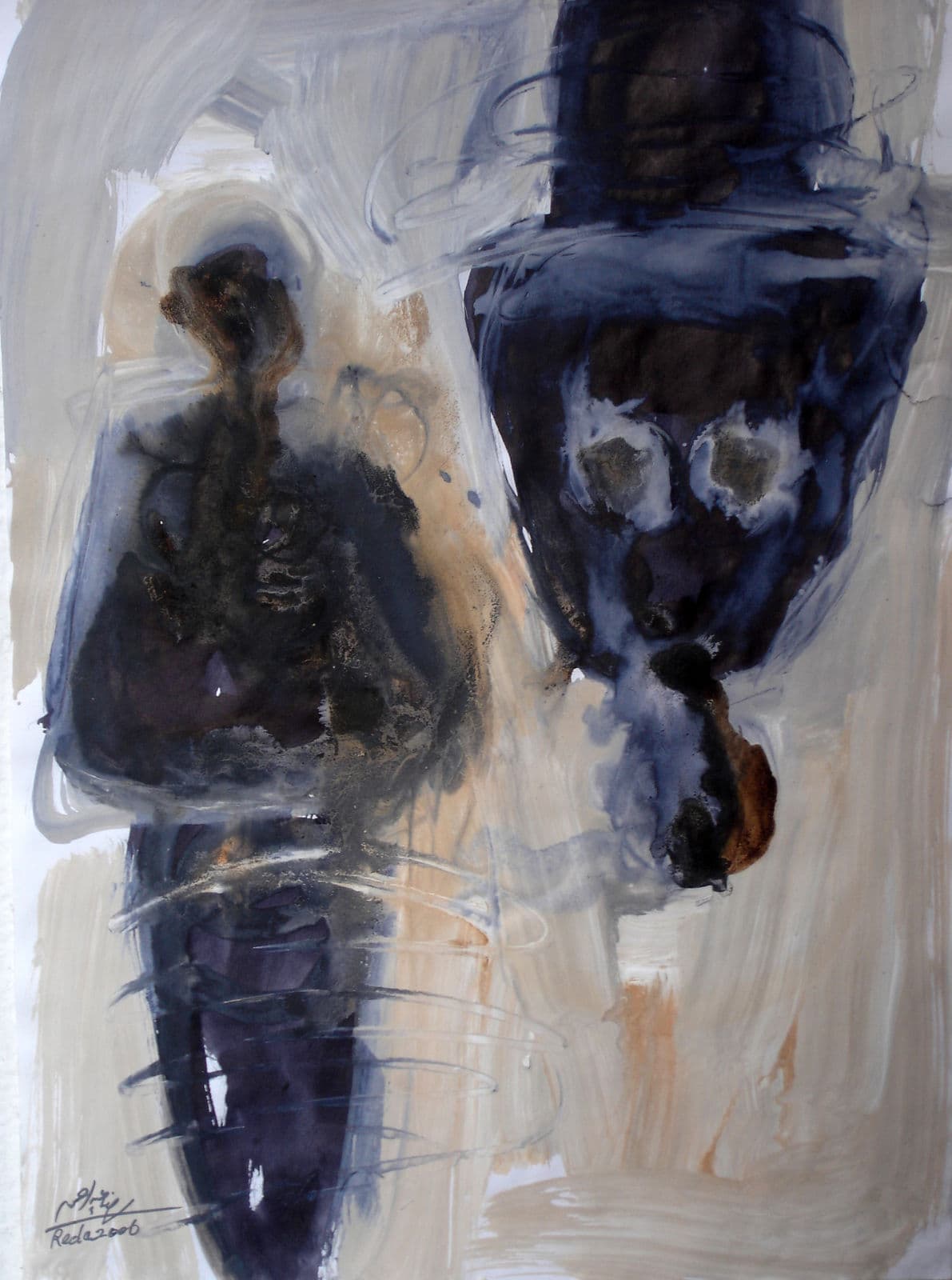 Works 2007, 2007 — work 20 by Reda Abdelrahman
