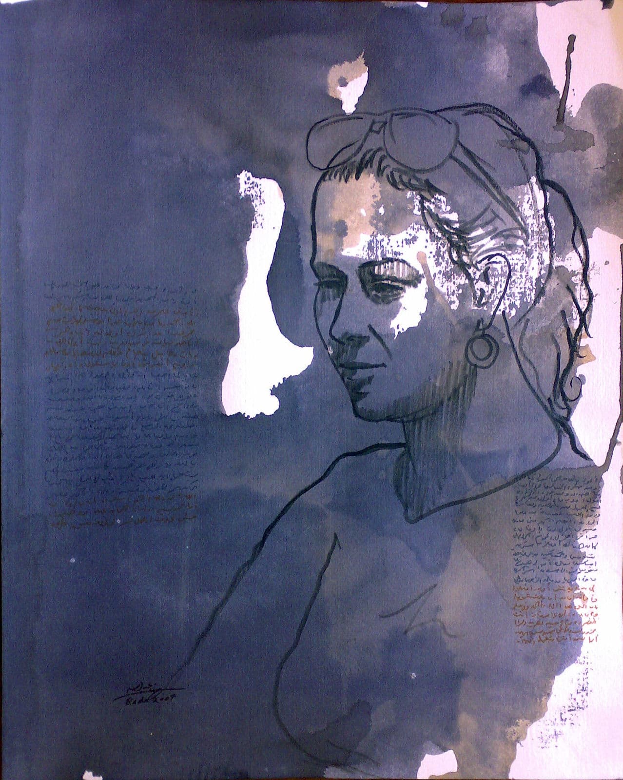 Works 2007, 2007 — work 24 by Reda Abdelrahman
