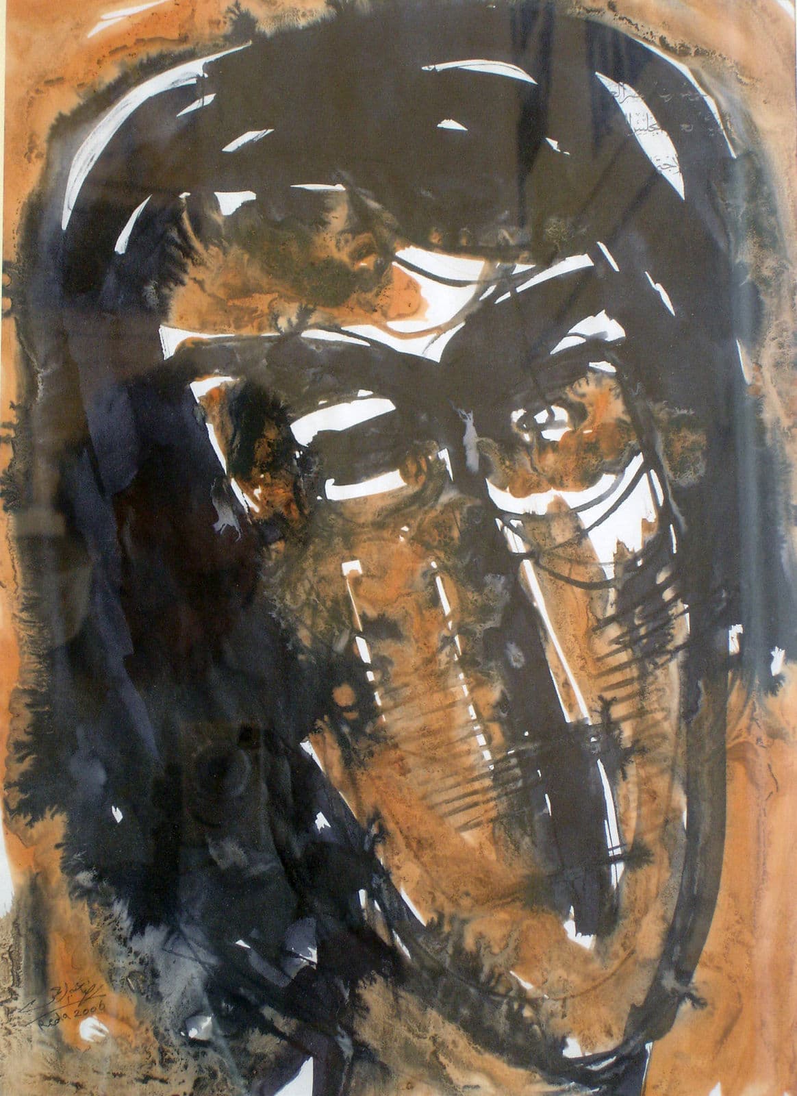 Works 2007, 2007 — work 6 by Reda Abdelrahman