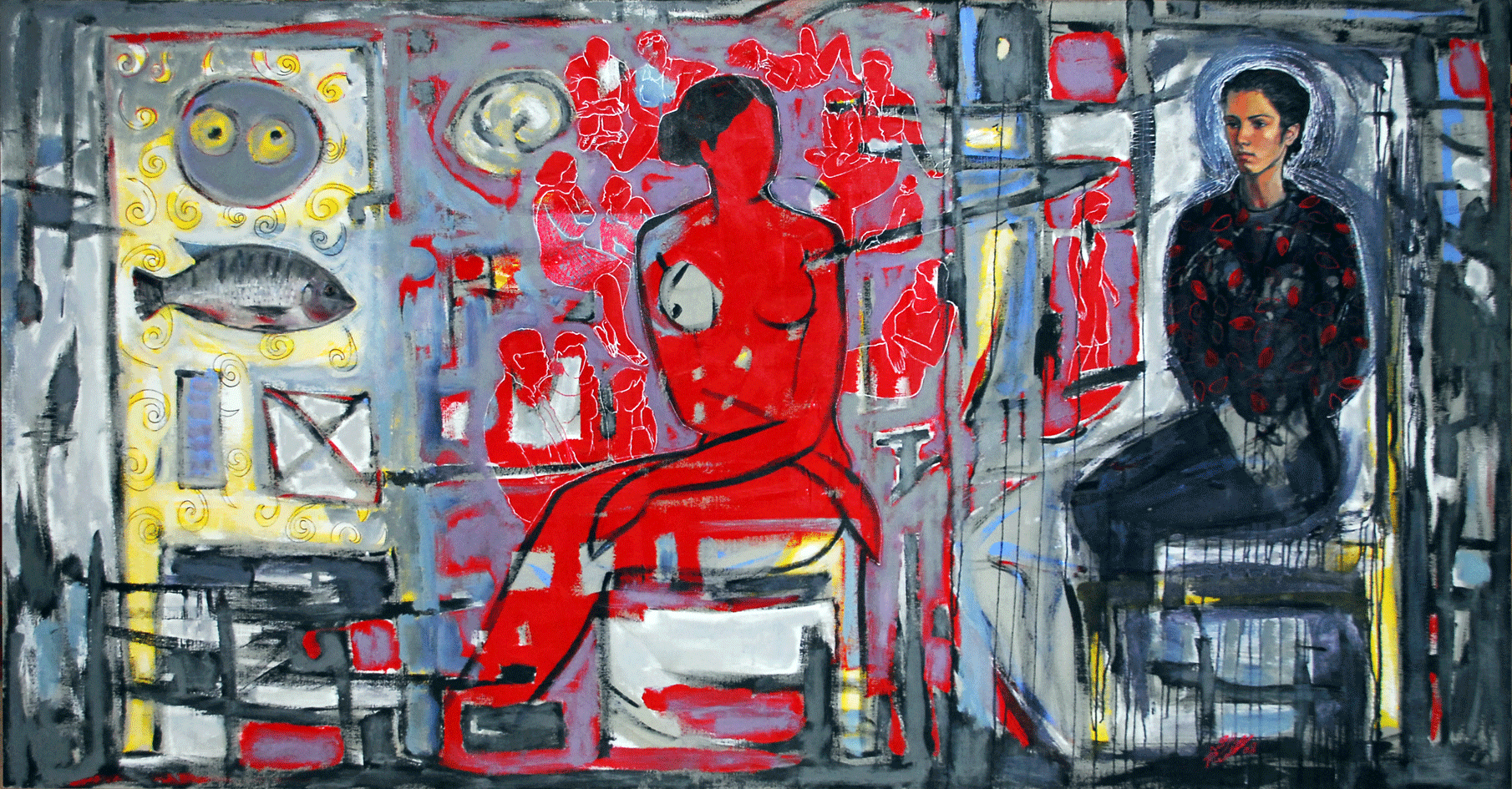 Works 2008, 2008 — work 8 by Reda Abdelrahman