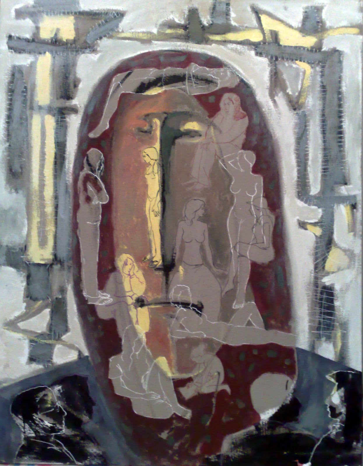 Works 2008, 2008 — work 6 by Reda Abdelrahman