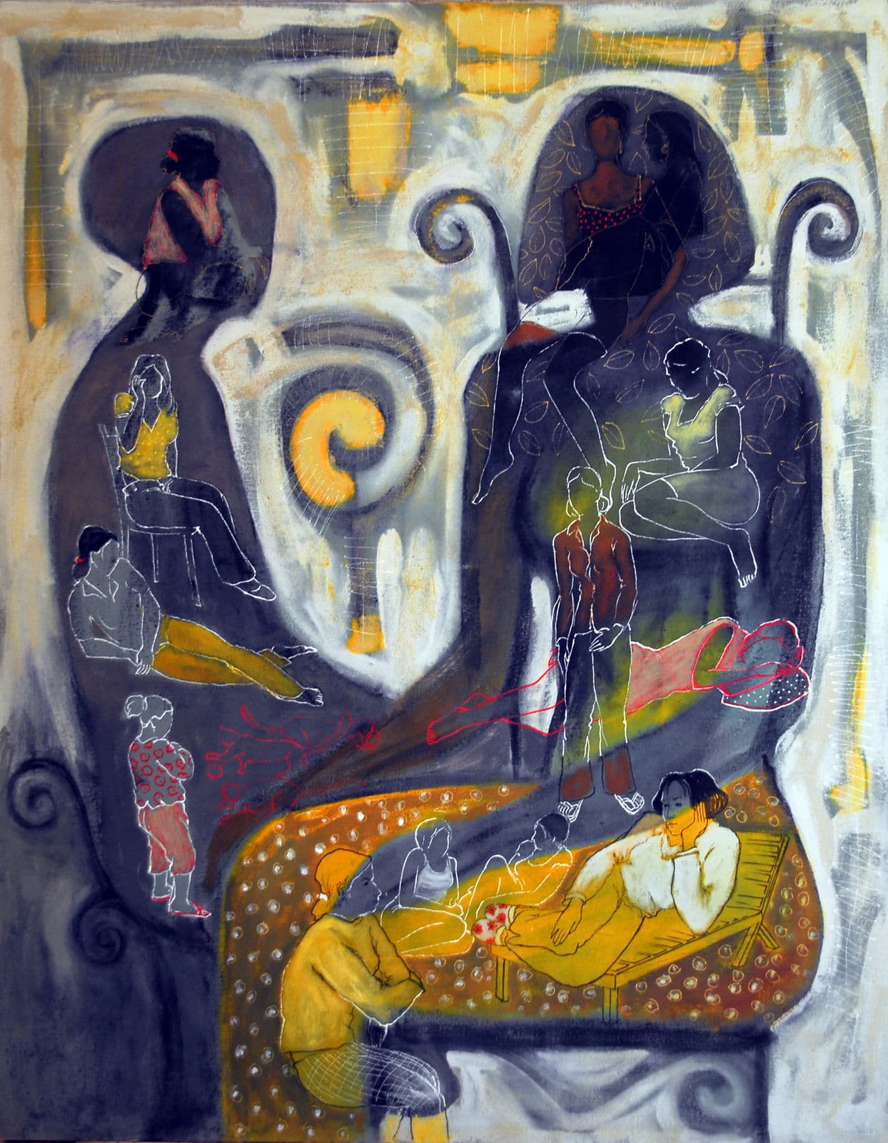 Works 2008, 2008 — work 4 by Reda Abdelrahman