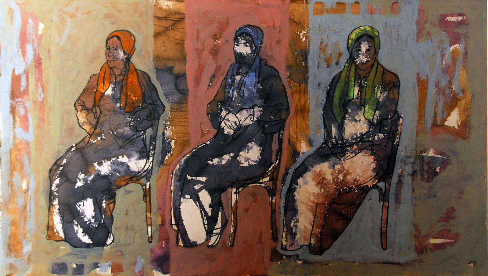 Works 2009, 2009 — work 7 by Reda Abdelrahman