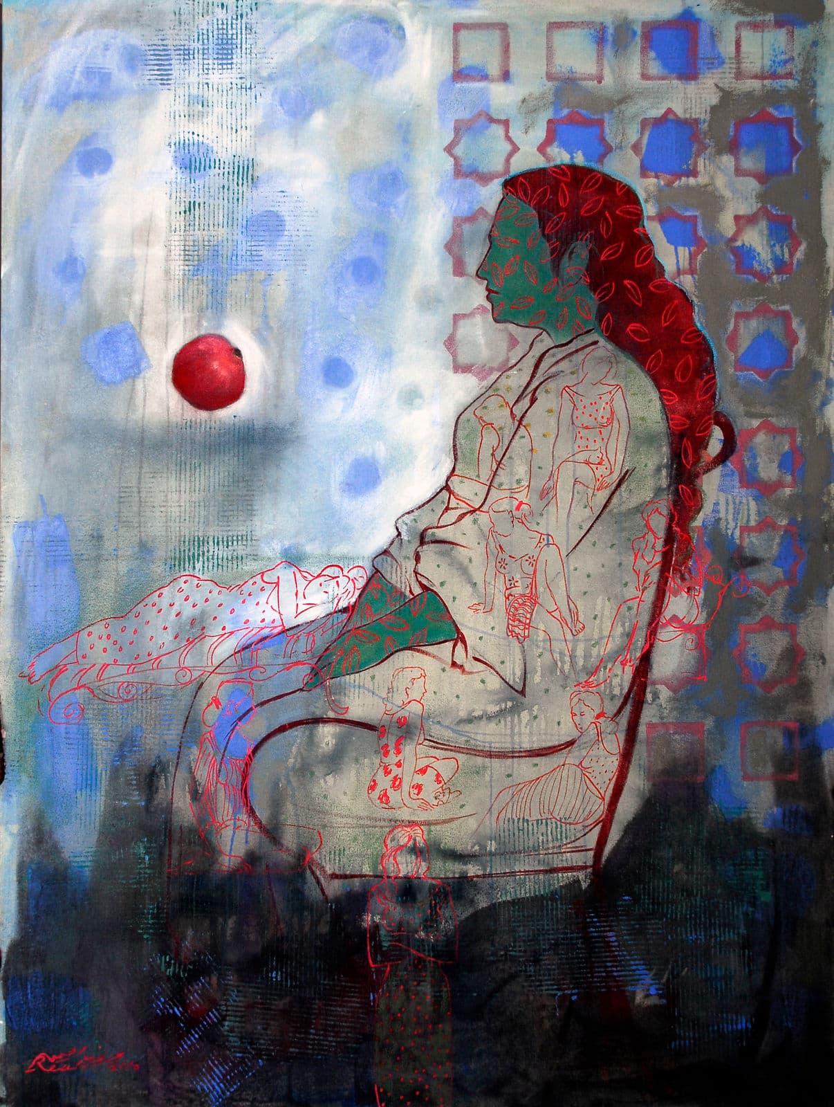 Works 2010, 2010 — work 1 by Reda Abdelrahman