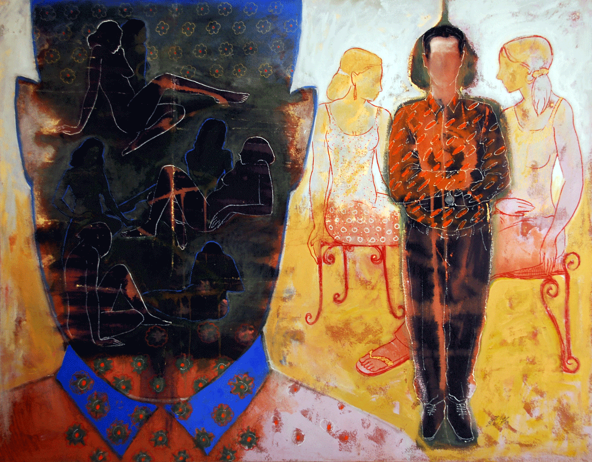 Works 2010, 2010 — work 7 by Reda Abdelrahman