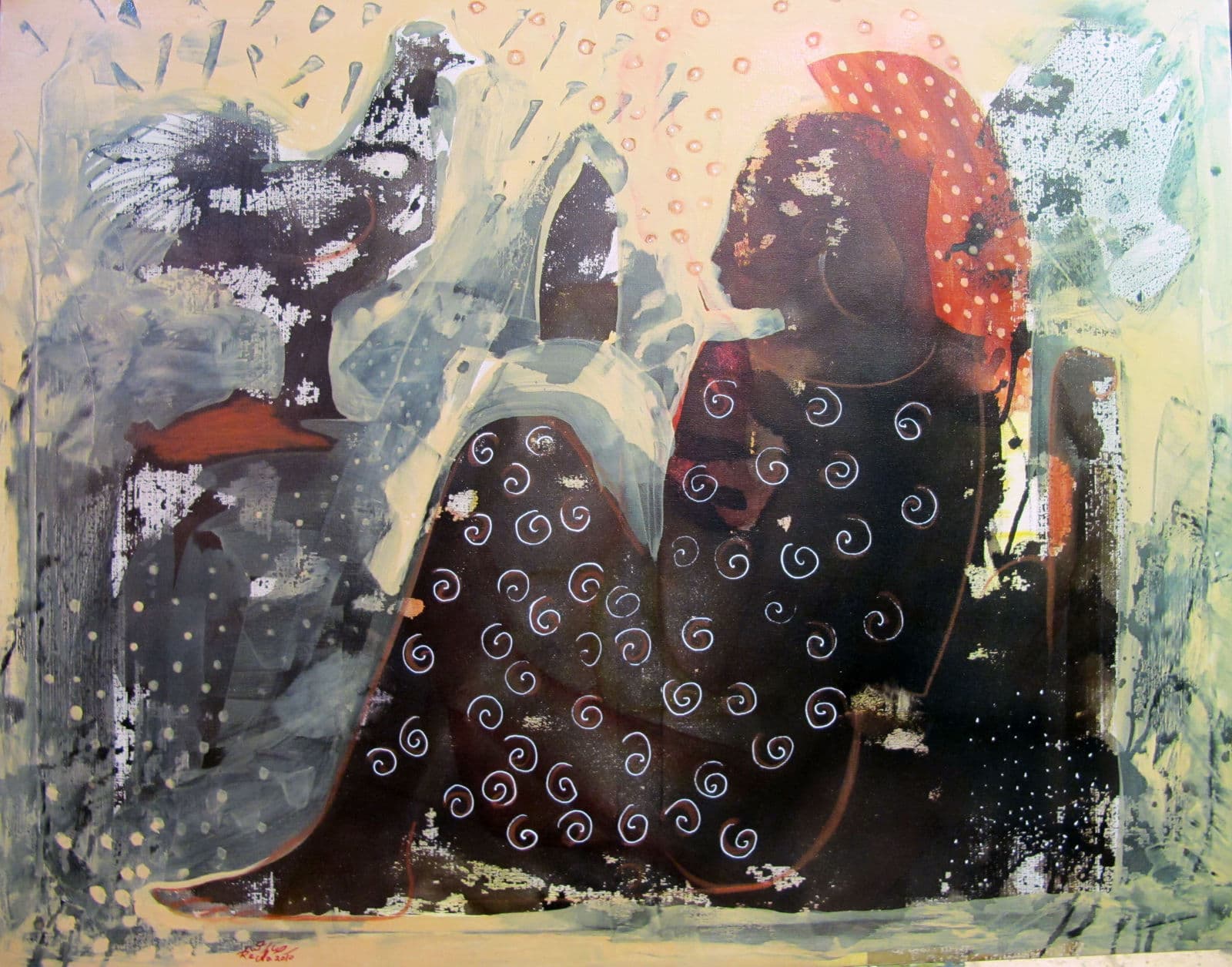 Works 2010, 2010 — work 3 by Reda Abdelrahman