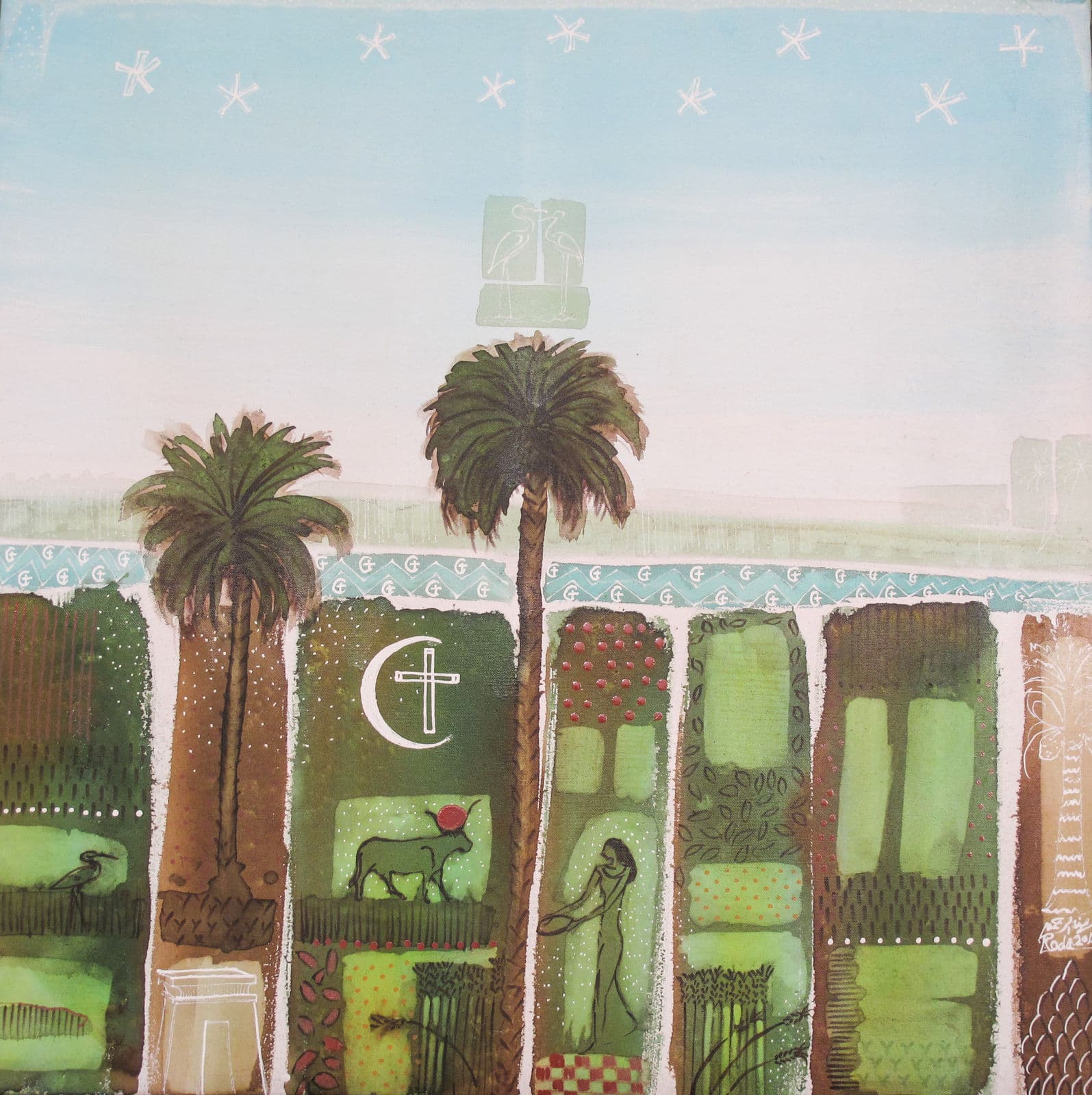 Works 2011, 2011 — work 3 by Reda Abdelrahman