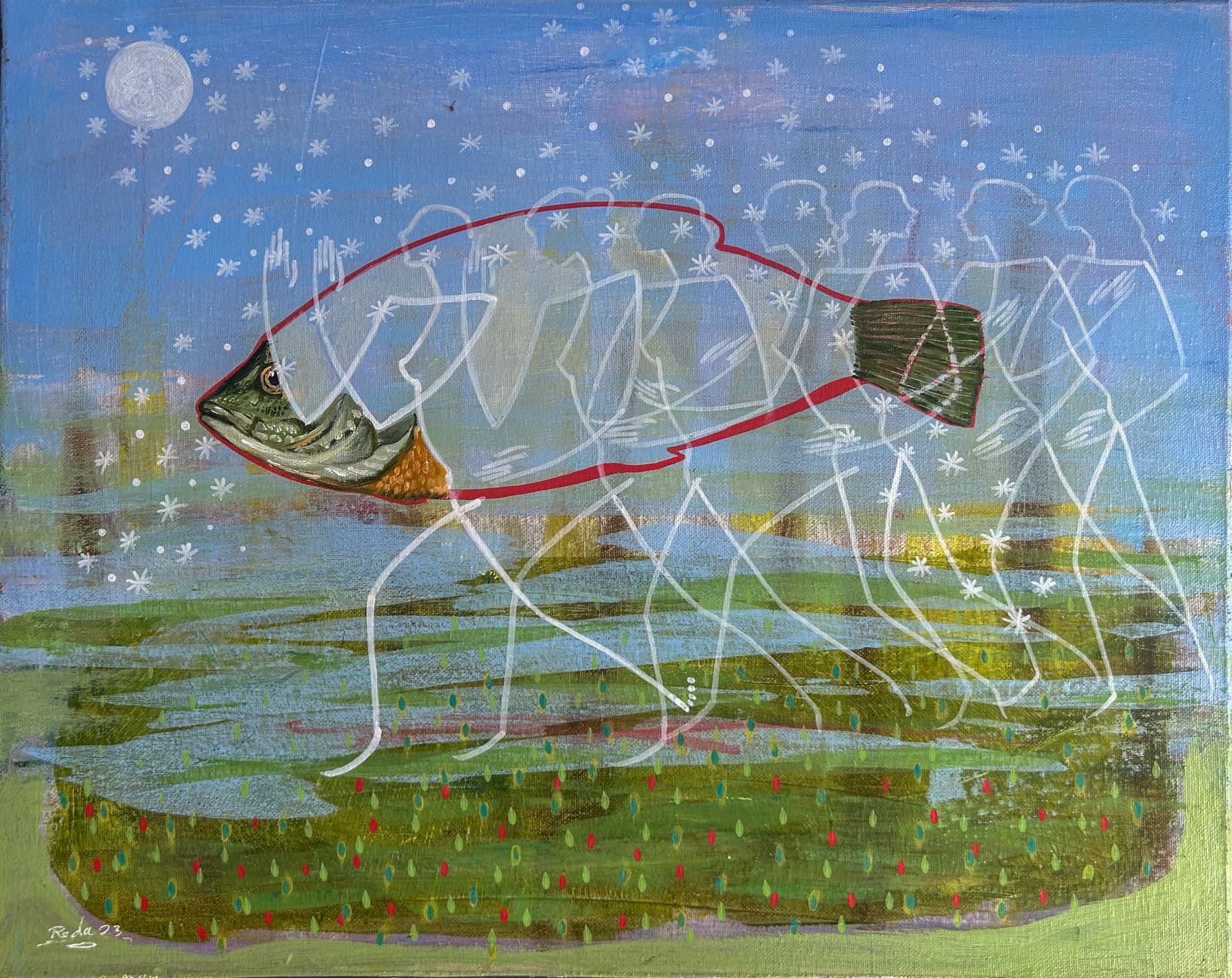 Spring Break Art Show, 2025 — work 4 by Reda Abdelrahman