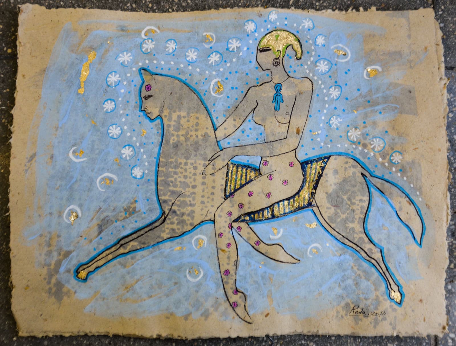Mana Contemporary Residency, 2014 — work 9 by Reda Abdelrahman