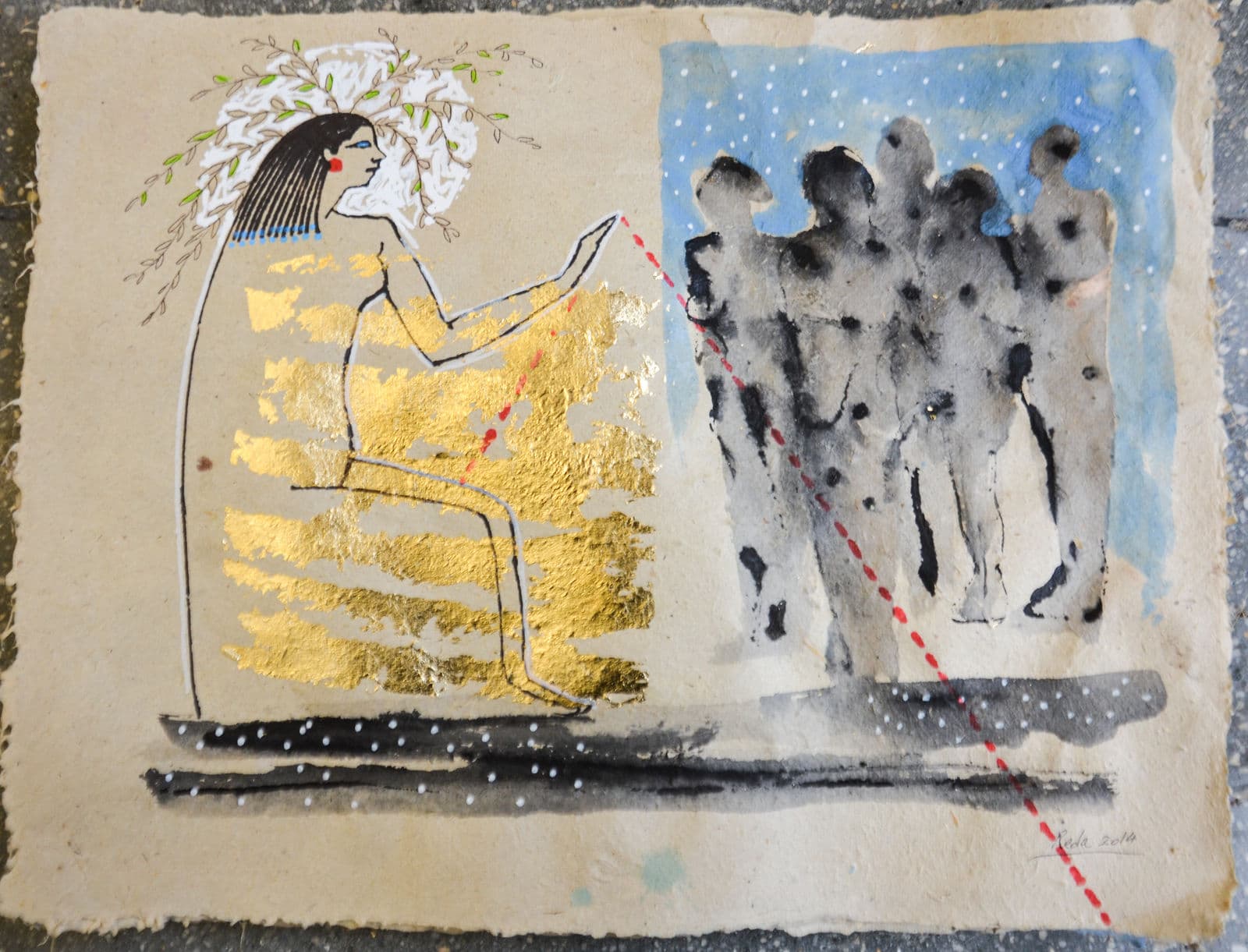 Mana Contemporary Residency, 2014 — work 12 by Reda Abdelrahman