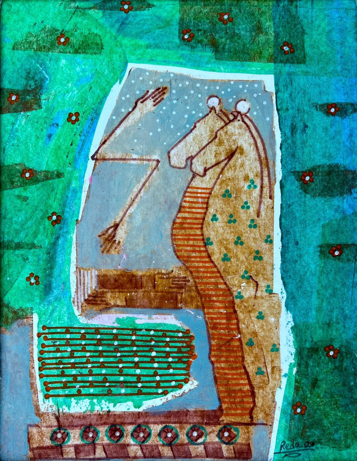 Nostalgia, 2023 — work 13 by Reda Abdelrahman