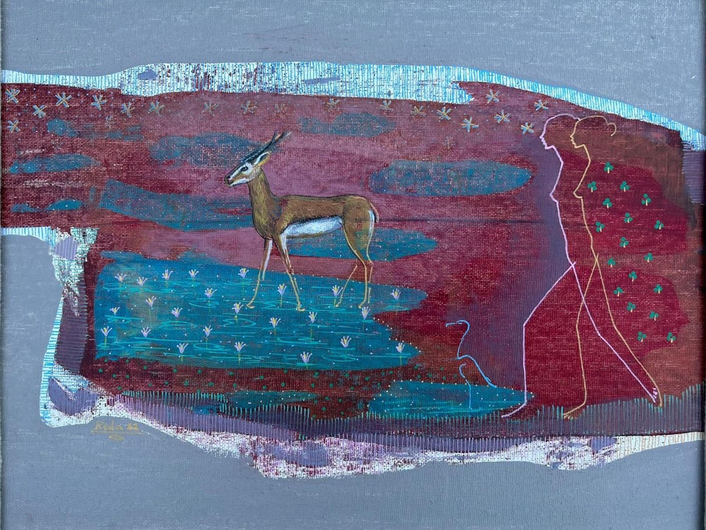Nostalgia, 2023 — work 7 by Reda Abdelrahman