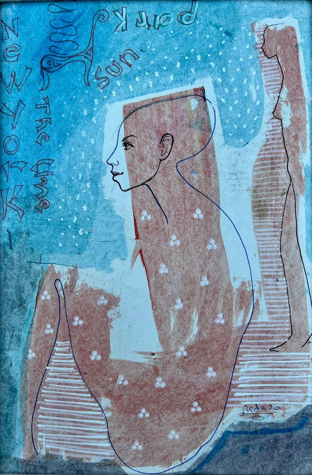 Nostalgia, 2023 — work 21 by Reda Abdelrahman
