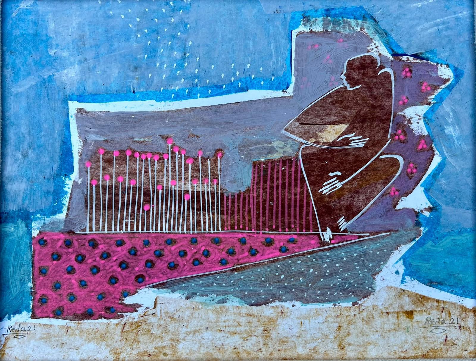 Nostalgia, 2023 — work 18 by Reda Abdelrahman