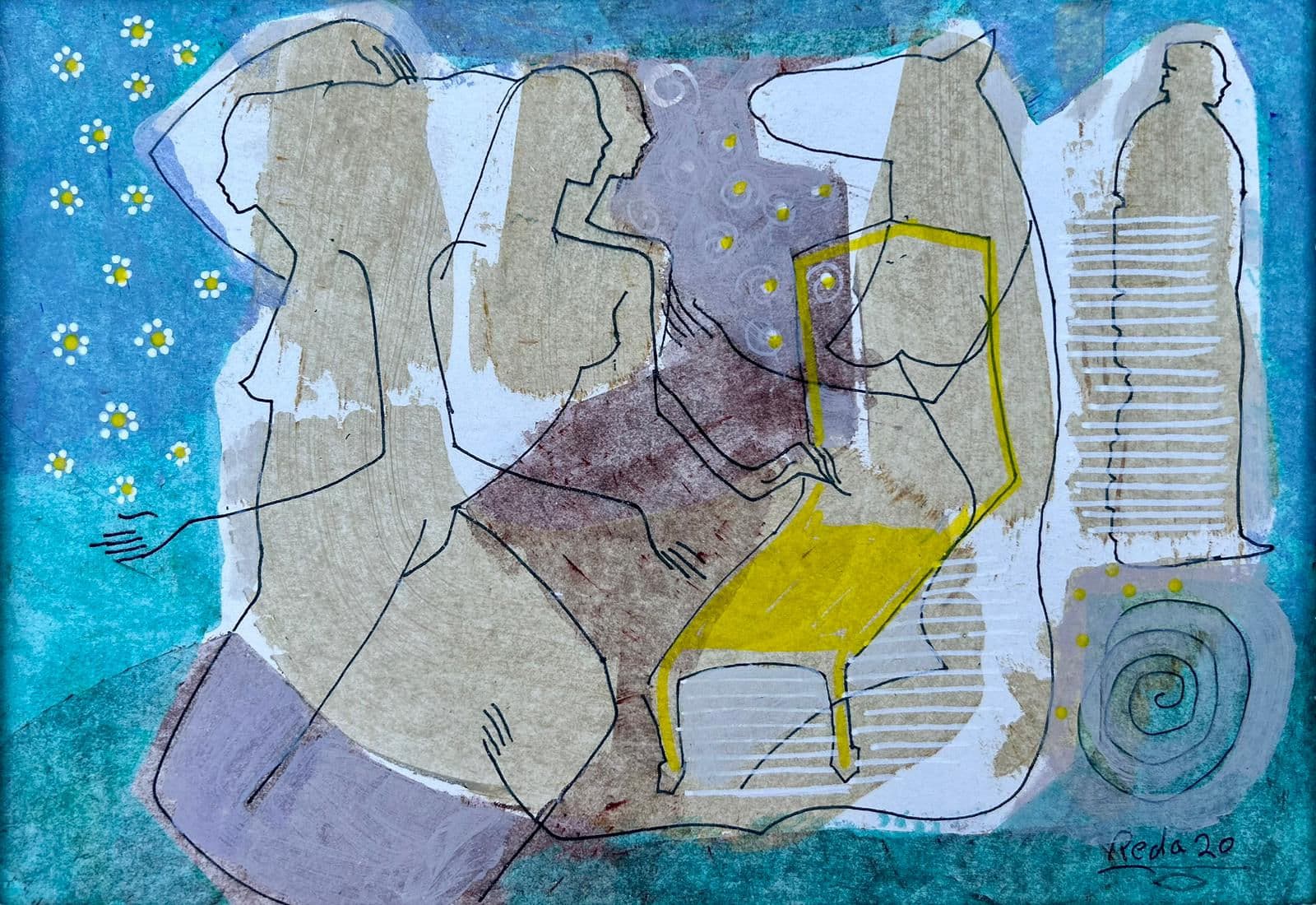 Nostalgia, 2023 — work 9 by Reda Abdelrahman
