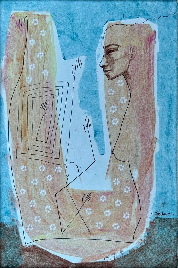 Nostalgia, 2023 — work 11 by Reda Abdelrahman