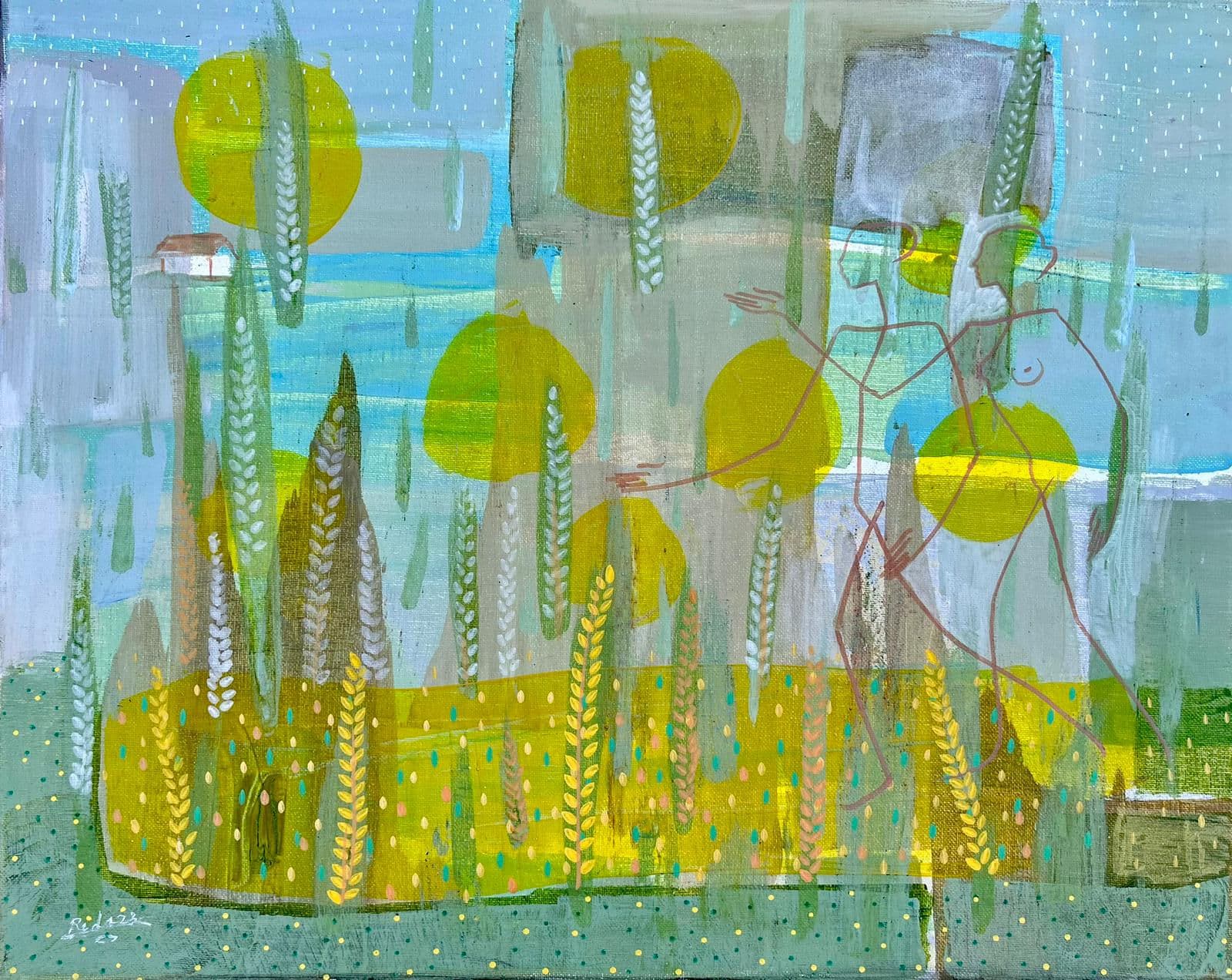 Nostalgia, 2023 — work 12 by Reda Abdelrahman