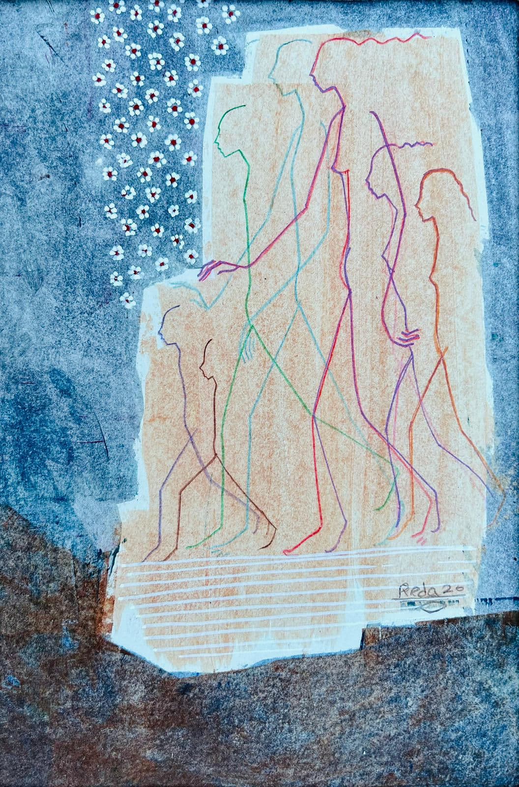 Nostalgia, 2023 — work 23 by Reda Abdelrahman