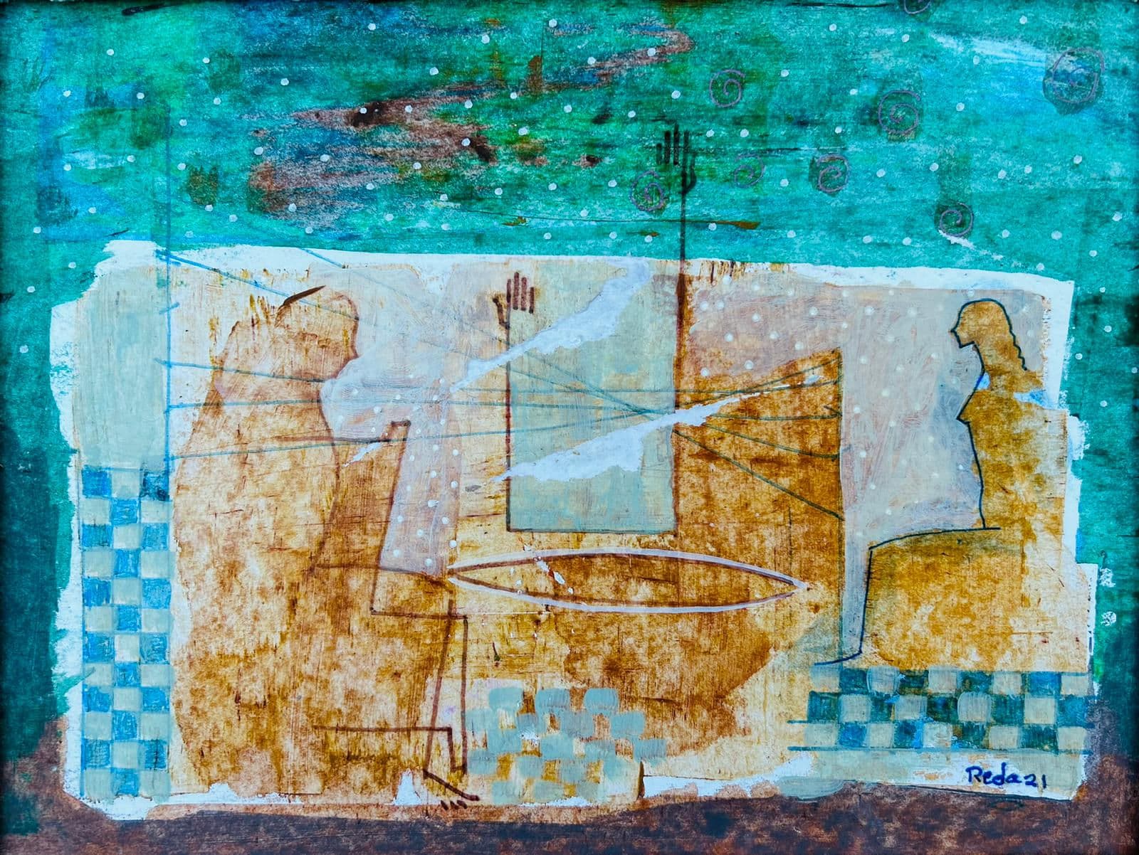 Nostalgia, 2023 — work 24 by Reda Abdelrahman