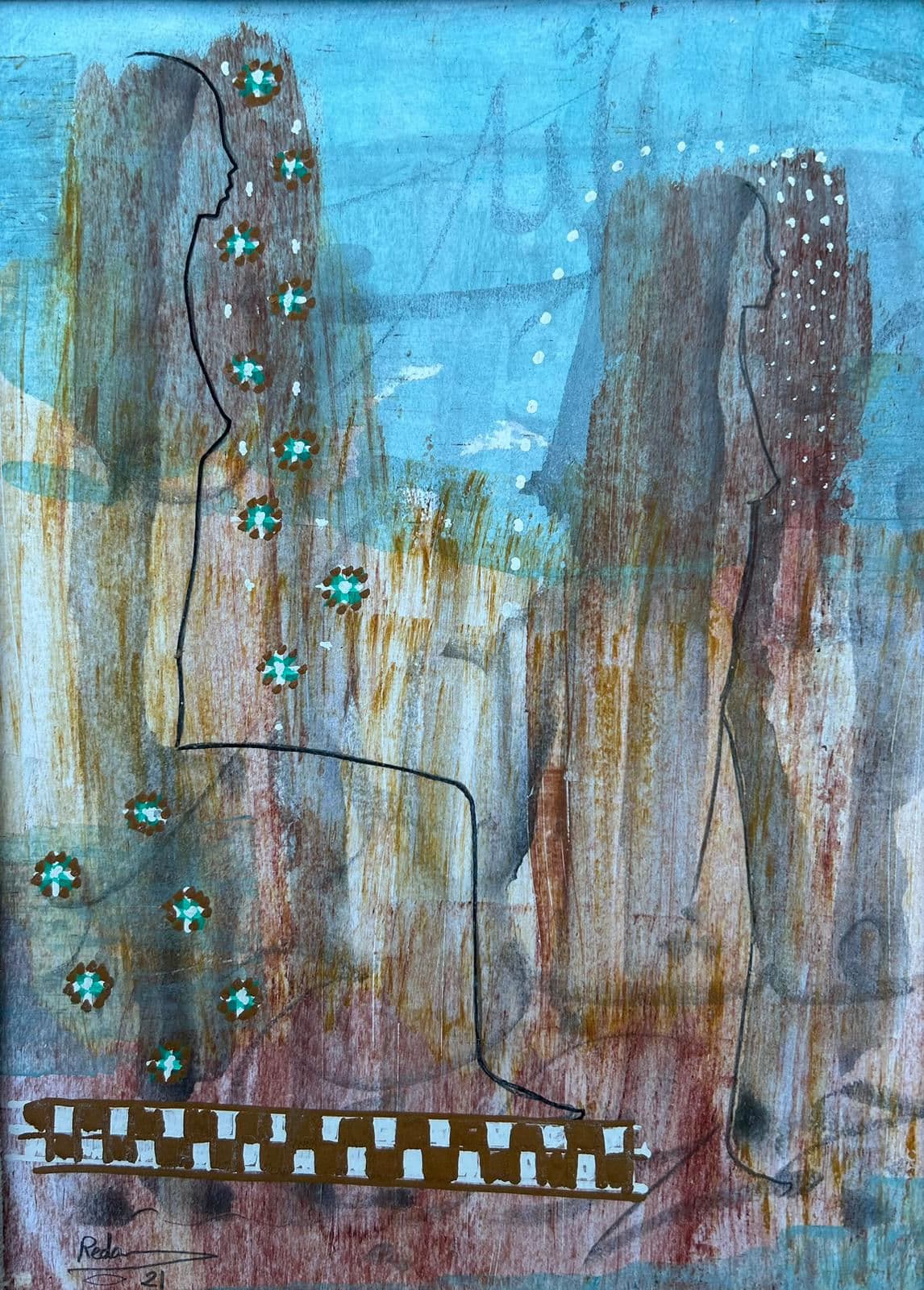 Nostalgia, 2023 — work 6 by Reda Abdelrahman