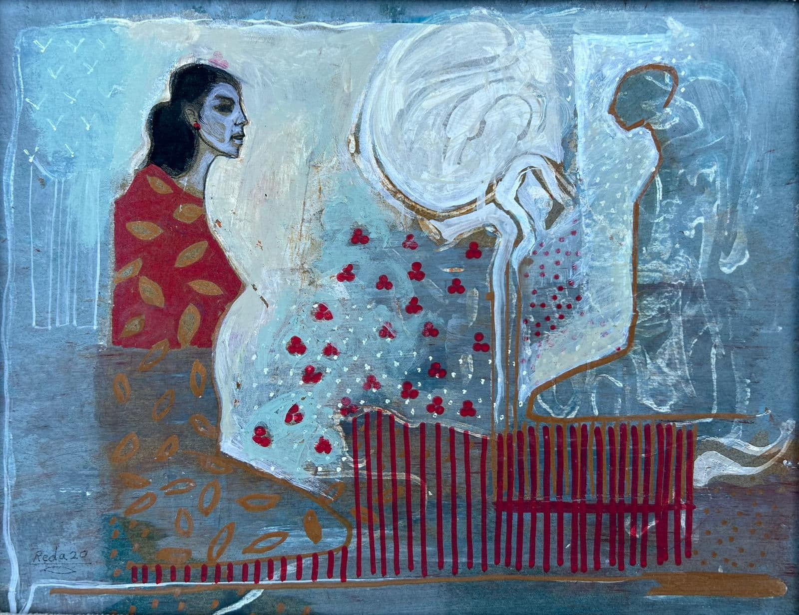Nostalgia, 2023 — work 14 by Reda Abdelrahman
