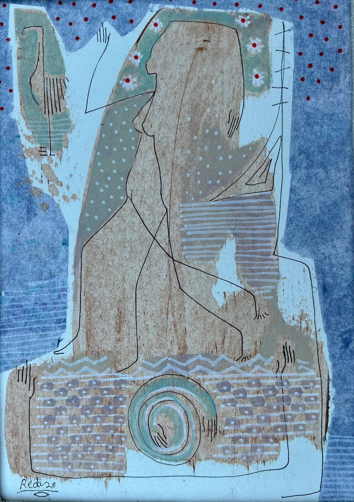 Nostalgia, 2023 — work 16 by Reda Abdelrahman