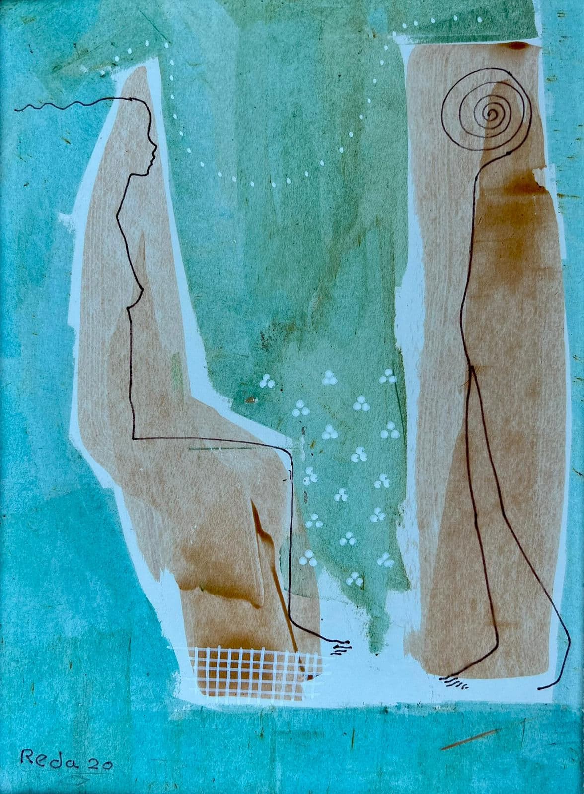 Nostalgia, 2023 — work 3 by Reda Abdelrahman
