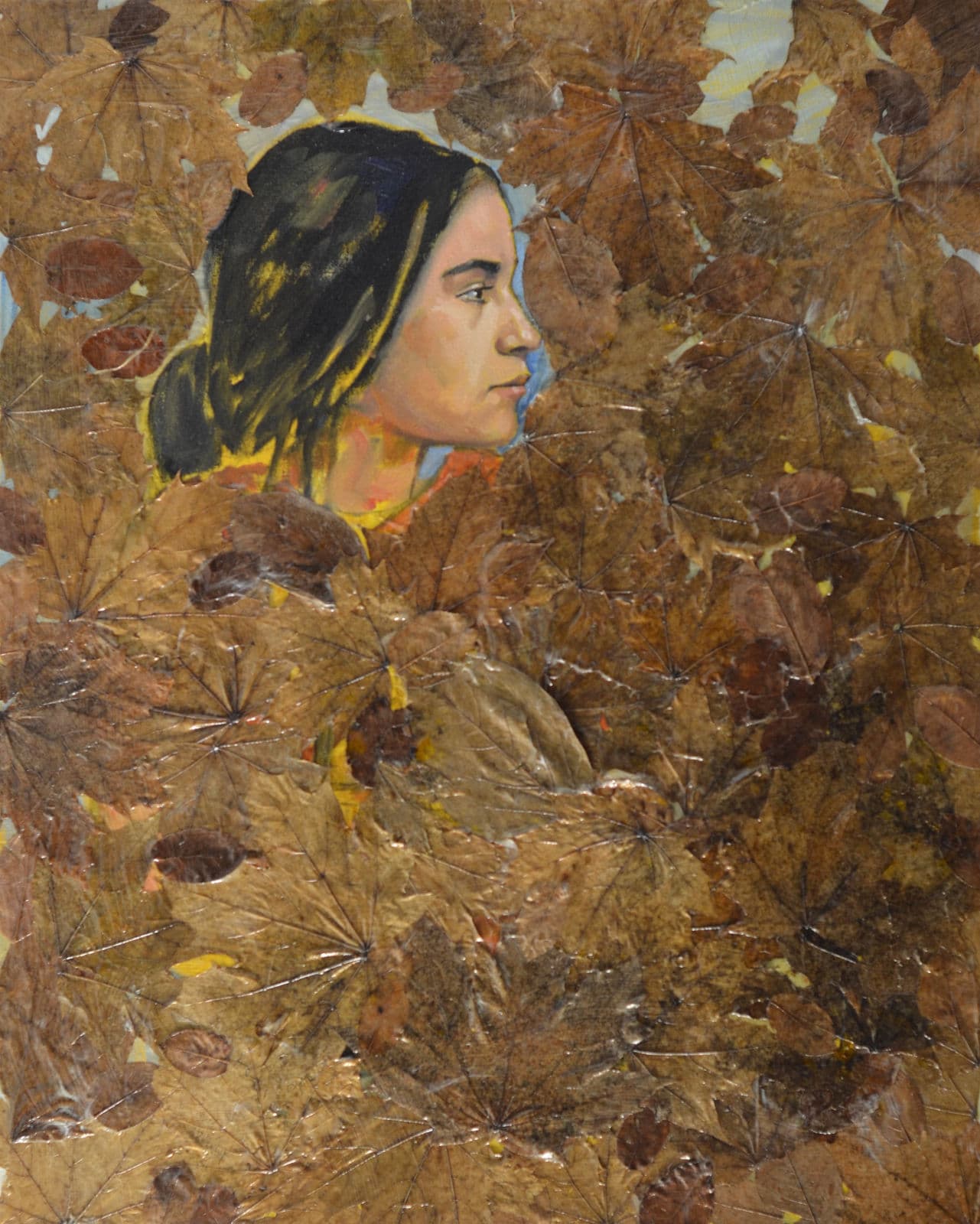 Sacred Leaves, 2020 — work 1 by Reda Abdelrahman