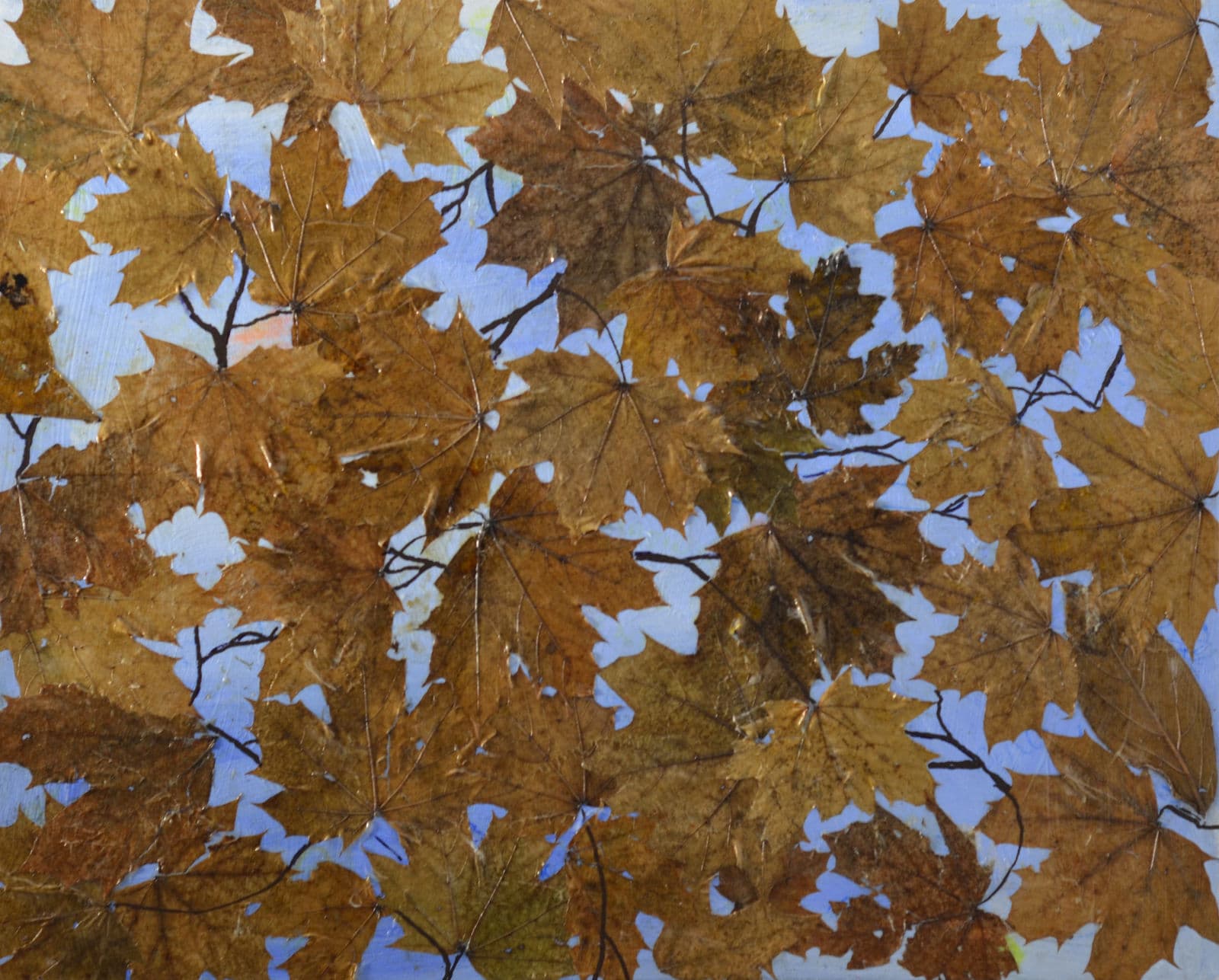 Sacred Leaves, 2020 — work 5 by Reda Abdelrahman