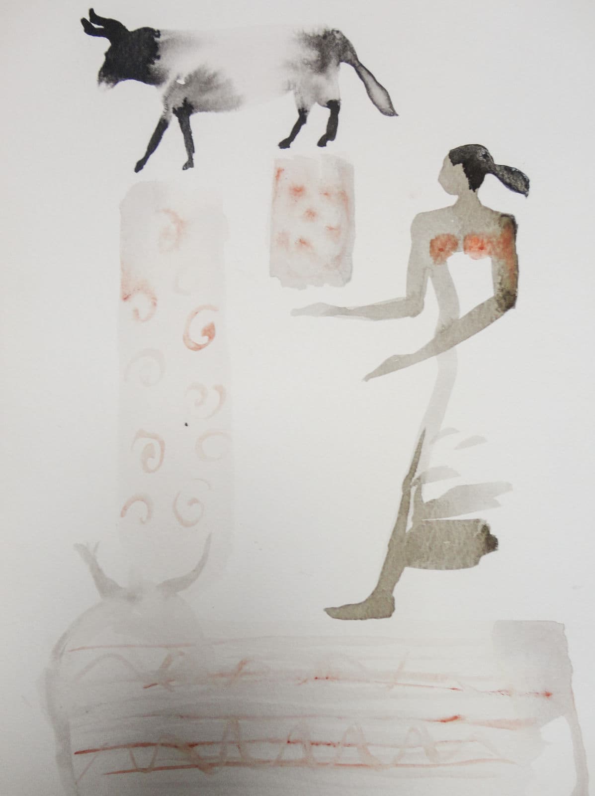 Sketches, 2011 — work 16 by Reda Abdelrahman