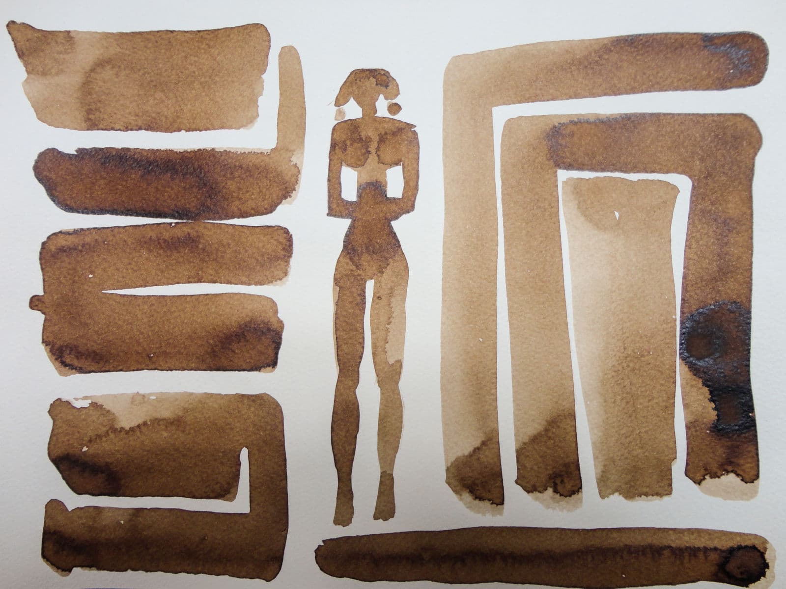 Sketches, 2011 — work 8 by Reda Abdelrahman