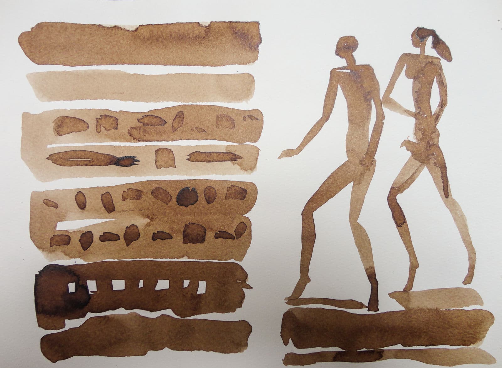 Sketches, 2011 — work 10 by Reda Abdelrahman