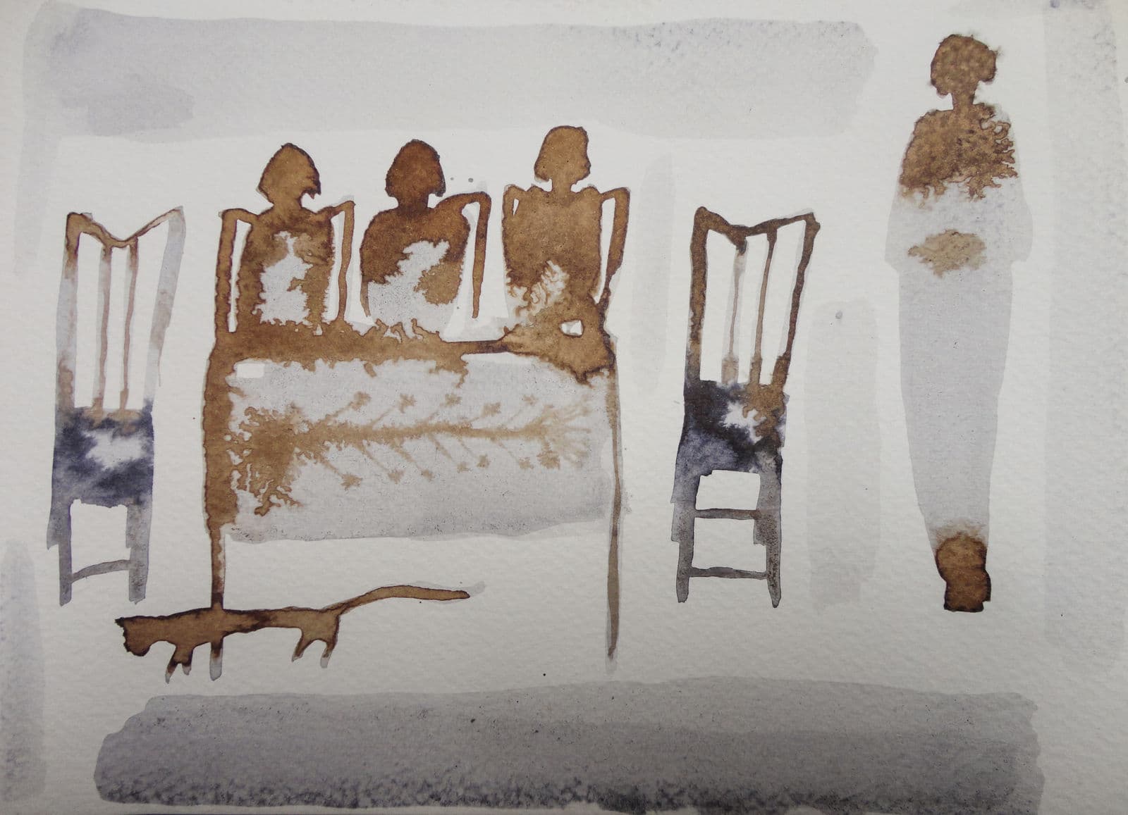Sketches, 2011 — work 20 by Reda Abdelrahman
