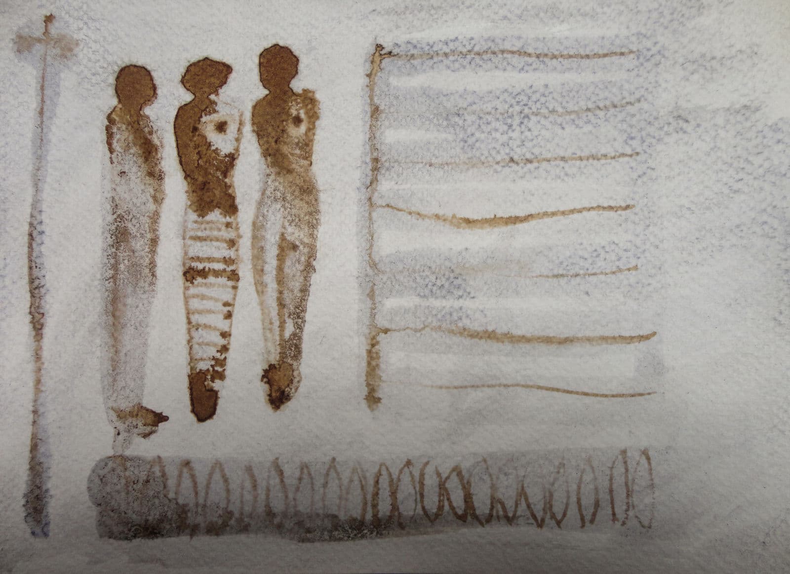Sketches, 2011 — work 19 by Reda Abdelrahman