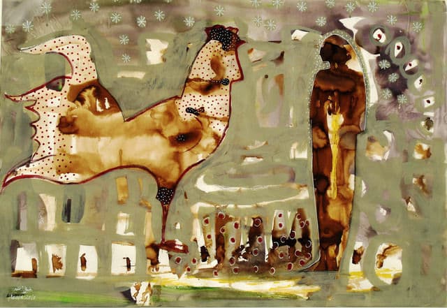 The Ancient Egyptians, 2014 — work 8 by Reda Abdelrahman