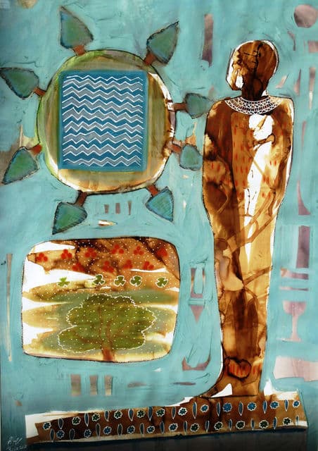 The Ancient Egyptians, 2014 — work 16 by Reda Abdelrahman