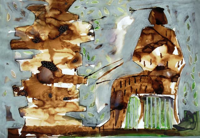 The Ancient Egyptians, 2014 — work 24 by Reda Abdelrahman