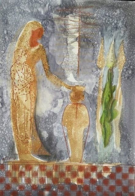 The Ancient Egyptians, 2014 — work 11 by Reda Abdelrahman