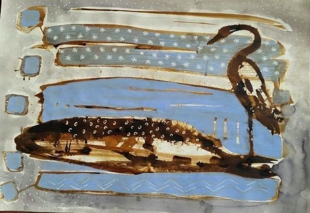 The Ancient Egyptians, 2014 — work 15 by Reda Abdelrahman