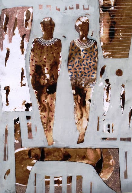 The Ancient Egyptians, 2014 — work 20 by Reda Abdelrahman